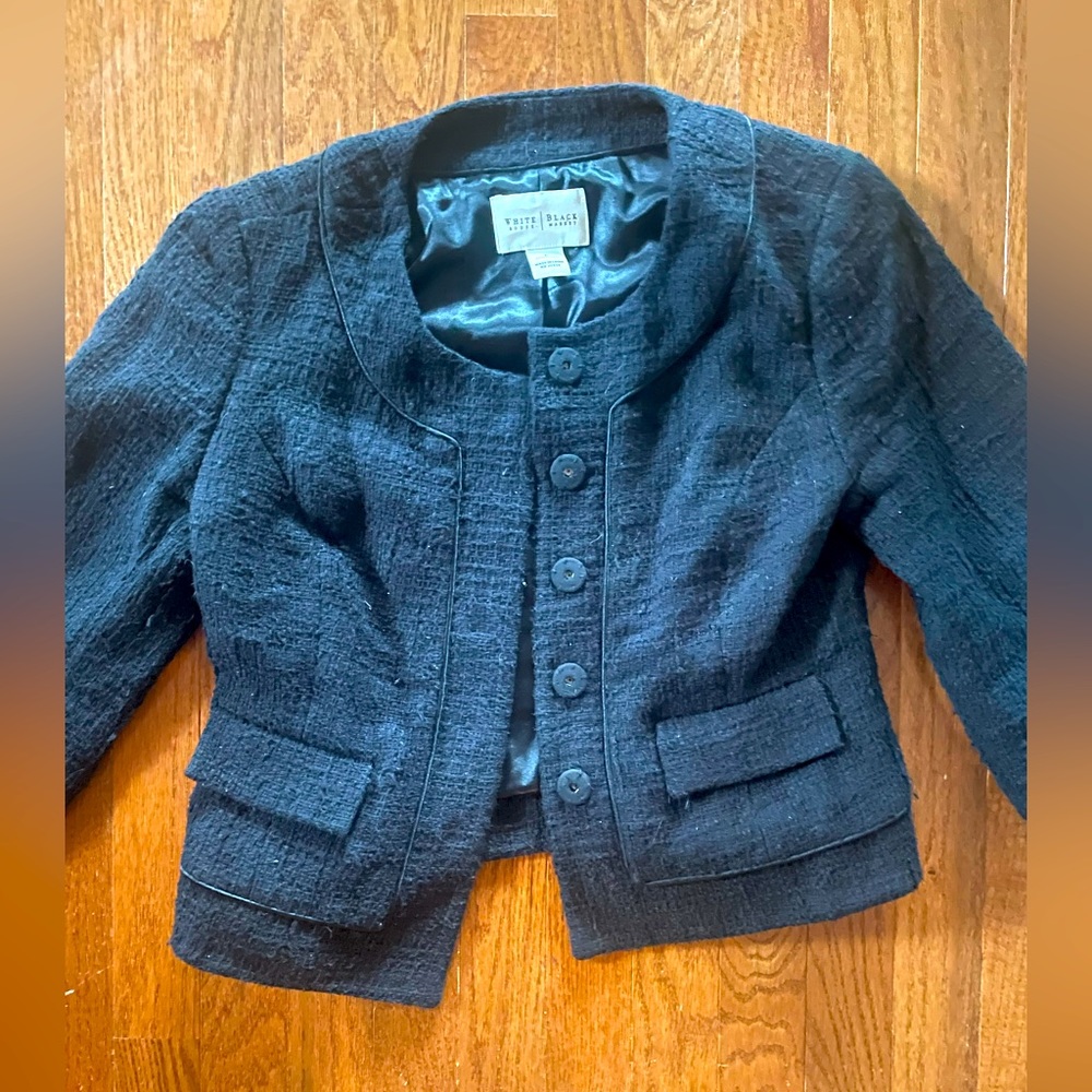 White House Black Market tweed jacket